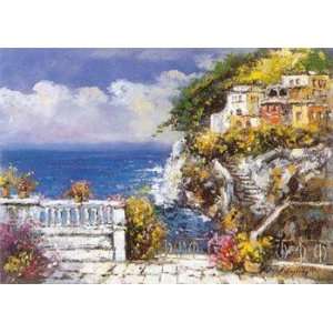  Near Amalfi   Poster by E. Scognamiglio (32 x 24)