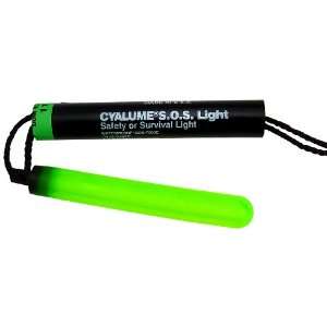 Cyalume SOS Signal and Light Chemical Light Sticks, Green, 6 1/4 Long 