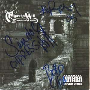 Cypress Hill Autographed Signed Temples CD Cover & Proof