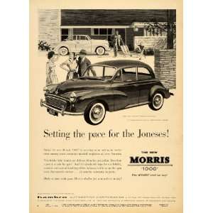   Ad Morris 1000 Sedan Hambro Automotive Jones   Original Print Ad Home