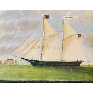  Schooner Montanna Poster Print