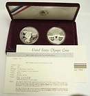 1983/1984 US OLYMPIC 3 COIN PROOF SET NO GOLD COIN ~A