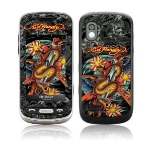   Skins MS EDHY50121 Samsung Solstice  SGH A887  Ed Hardy  Snake Skin