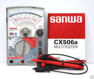 SANWA Linear Multitester CX506a Multimeters Japan  