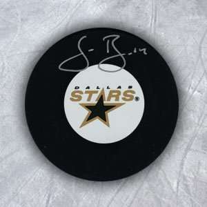  JAMIE BENN Dallas Stars SIGNED Hockey Puck Sports 