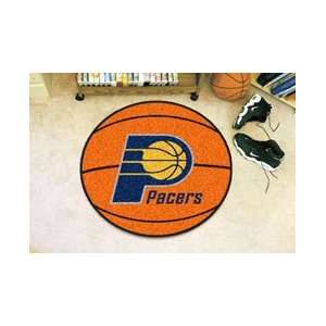  Indiana Pacers Basketball Shape Rug 
