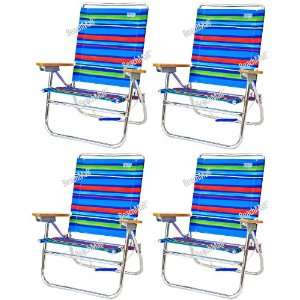   In Easy Out Beach Chair by Rio   4 chairs incl.