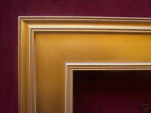 Custom Gold Plein Air Picture Frame Any Size To 36x48  