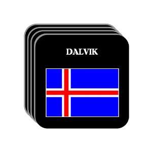  Iceland   DALVIK Set of 4 Mini Mousepad Coasters 