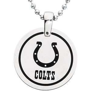  24536 Stainless Steel 28Mm Polished Indianapolis Colts 