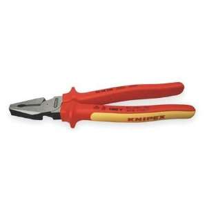  KNIPEX 02 08 225 SBA Insulated Combination Plier,9 In 