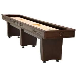  SB9 CTEN 9 Cinnamon Finish Shuffleboard Table with 