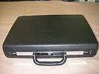 black samsonite hardside briefcase 18 x 13 w key returns