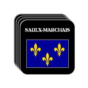  Ile de France   SAULX MARCHAIS Set of 4 Mini Mousepad 