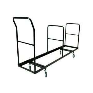  35 Chair Stand Up Folding Chair Dolly in Grey   ACT35DY 