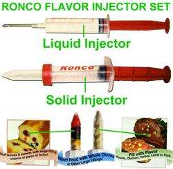 Ronco Solid & Liquid Flavor Injectors,Donut Maker,New  