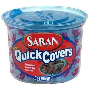  Saran Quick Covers, Medium   14 ea