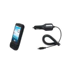 T Mobile G1 Black Gel Skin & Car Charger Cell Phones 