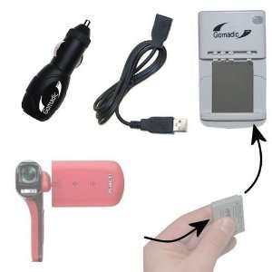 Portable External Battery Charging Kit for the Sanyo Xacti VPC GH2 