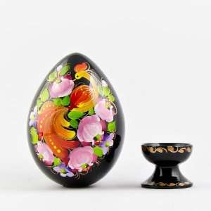  Long Tail Painted Easter Egg, Hand Painted Ukrainian 