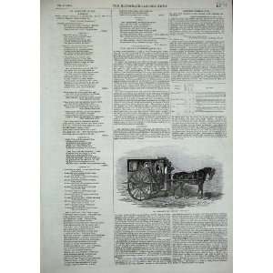  1856 Mr AbrahamS New Omnibus Cosy Horse Carriage