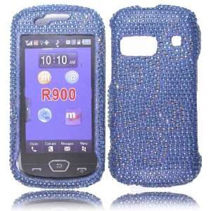   Faceplate for Samsung R900 (Craft) Blue Phoenix Tail 