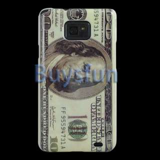   100 Dollars style Hard cover case for Samsung Galaxy S2 i9100  