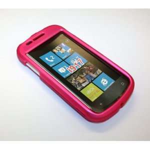  Samsung Focus i917 Pink 2 piece hard case Cell Phones 
