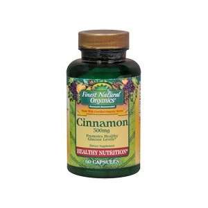   Natural Organics Cinnamon 300mg 60 Capsules