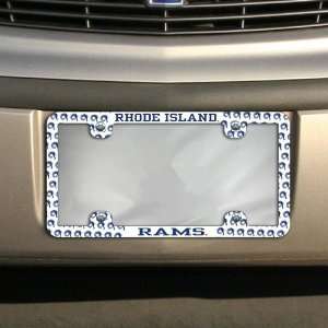 Rhode Island Rams Thin Rim Mini Logo License Plate Frame