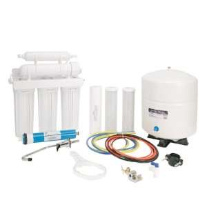 150 Gallon Per Day 5 Stage Home Reverse Osmosis Drinking 