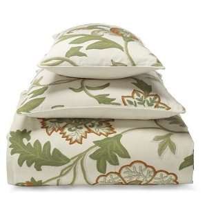  Williams Sonoma Home Giverny Crewel Duvet, King