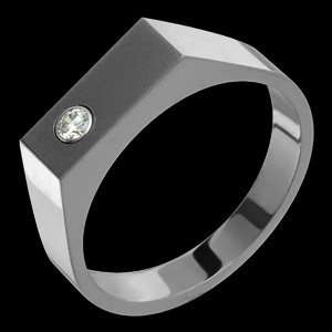   Janli   size 10.25 Titanium Ring with Diamond Alain Raphael Jewelry