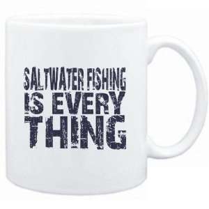  Mug White  Saltwater Fishing is everything  Hobbies 