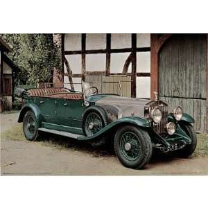   Rolls Royce Silver Ghost Car POSTER Old Picture