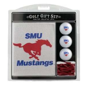  SMU Mustangs Screen Print Towel Gift Set