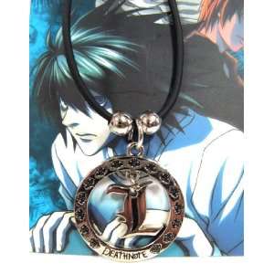  DEATH NOTE L Silver Pendent Charm Necklace Toys & Games