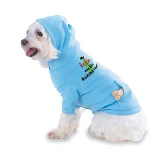 My Terrier Can Kick Rudolphs Butt Hooded (Hoody) T Shirt with pocket 
