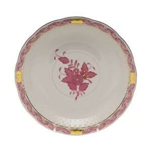  Herend Chinese Bouquet Raspberry Cream Soup Saucer 