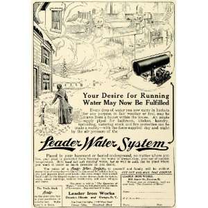   Water System Plumbing Decatur   Original Print Ad