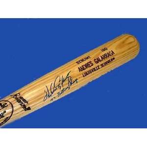  Andres Galarraga Autographed Baseball Bat Sports 