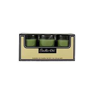  Scented Anjou Pear Candles   3 scented candles,(Candle 