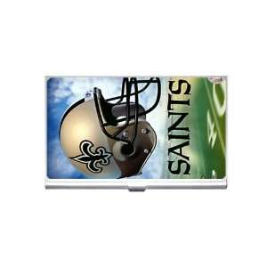 New Orleans Saints v1 Business Card Holder
