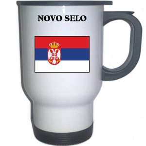  Serbia   NOVO SELO White Stainless Steel Mug Everything 