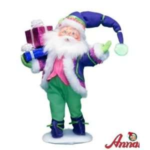 Annalee Mobilitee Doll Christmas Winter Whimsy Santa 9 