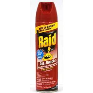  Raid Ant & Roach Killer, Fragrance Free, 17.5 Ounce Cans 