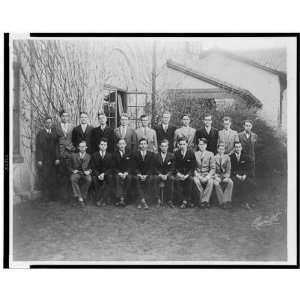  Group,Young men,possibly students,Vincent Leonard Price 