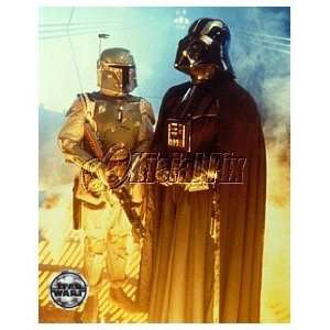   Star Wars (ESB) Boba Fett and Darth Vader Color Print