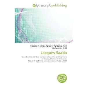  Jacques Saada (9786134313636) Frederic P. Miller, Agnes F 