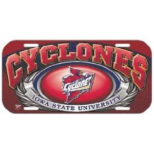  NCAA Iowa State Cyclones High Definition License Plate 